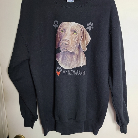 Gildan Tops - I ♡ My Weimaraner Sweatshirt Dog